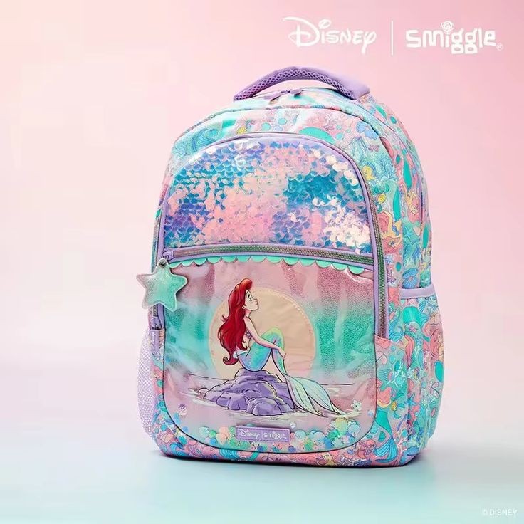 Smiggle Mermaid classic backpack