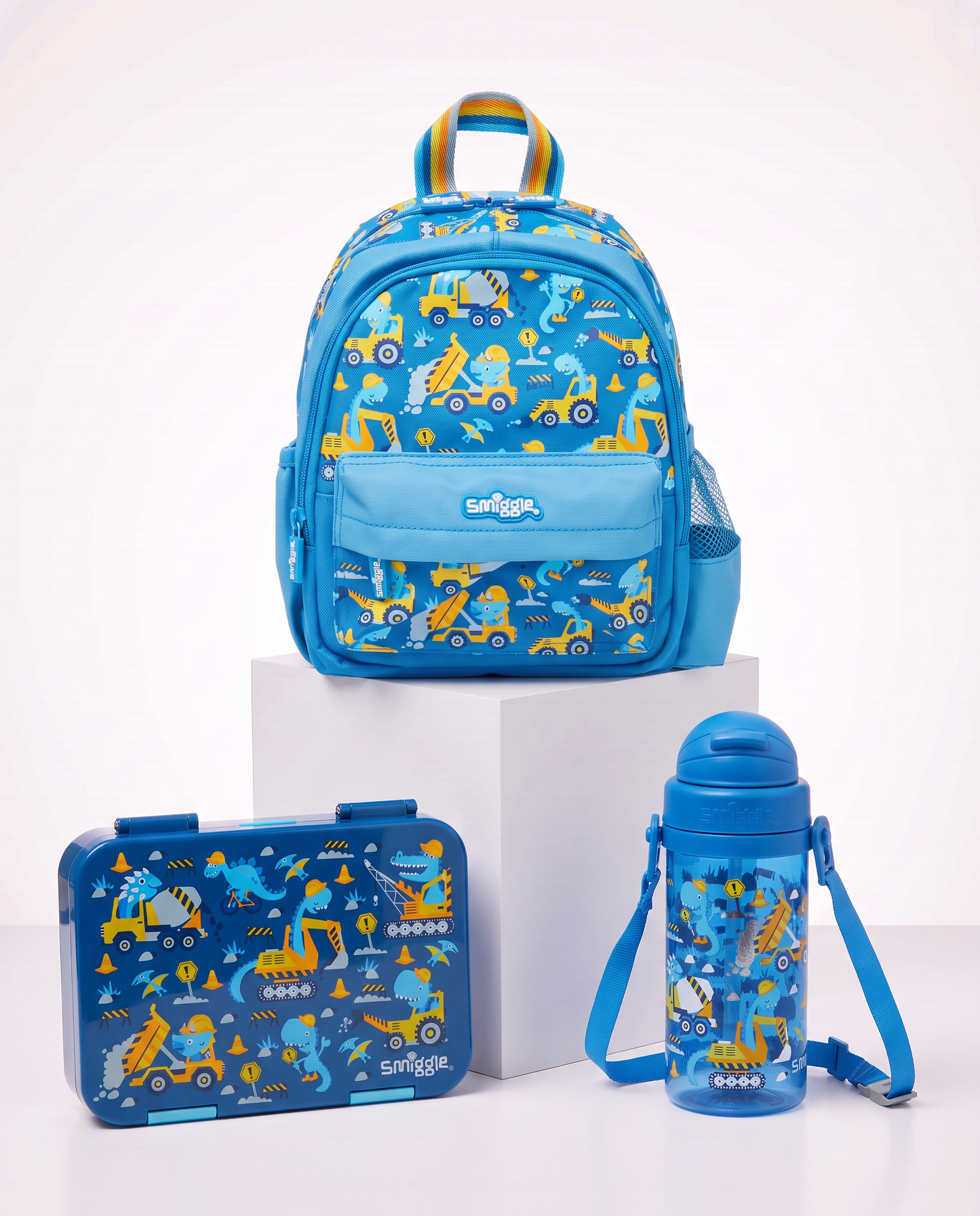 Smiggle trucks teeny tiny 3pcs set