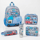Smiggle grey truck junior 5pcs set