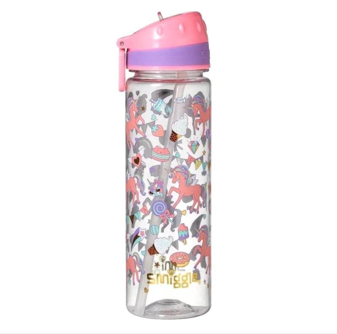 Unicorn Plastic Drink Bottle 650Ml
