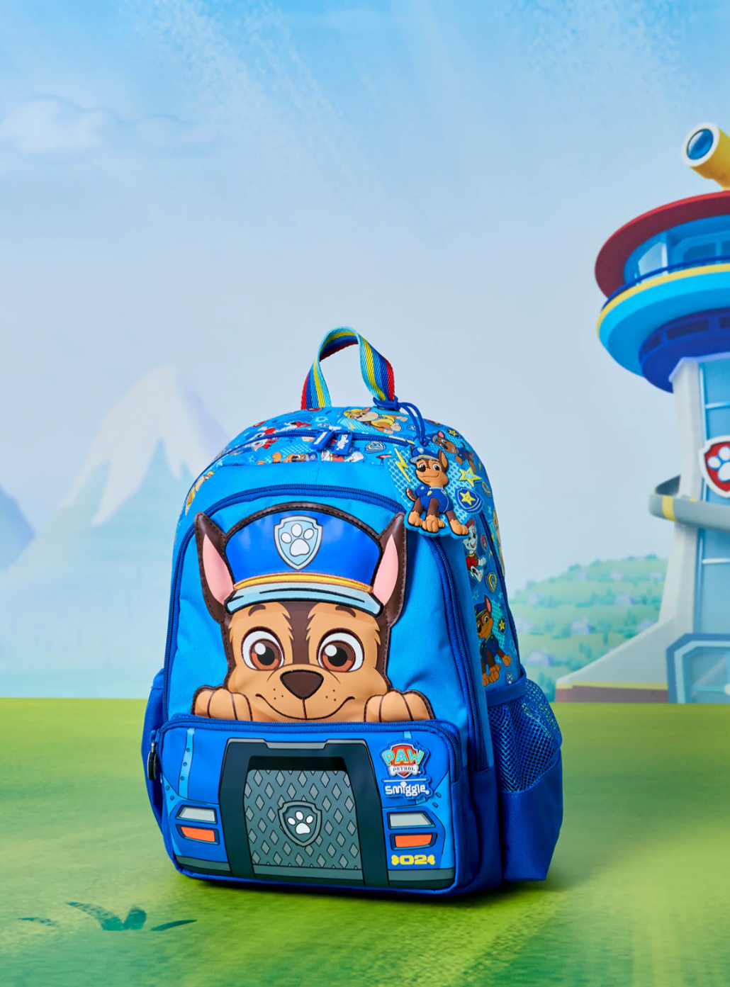 Smiggle paw patrol chase junior backpack