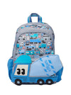 Smiggle Grey junior cars Backpack