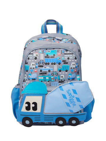 Smiggle Grey junior cars Backpack