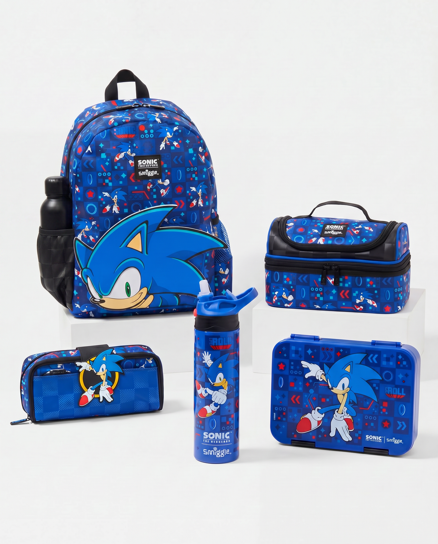 Smiggle Sonic junior 5 pcs set