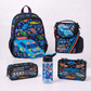 Smiggle race car junior kg2 kg3 set 5 pcs