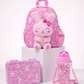 Smiggle rabbit Bunny teeny tiny 3pcs set kg1 kg2